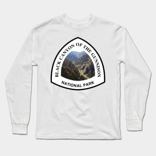 Black Canyon of the Gunnison National Park shield Long Sleeve T-Shirt